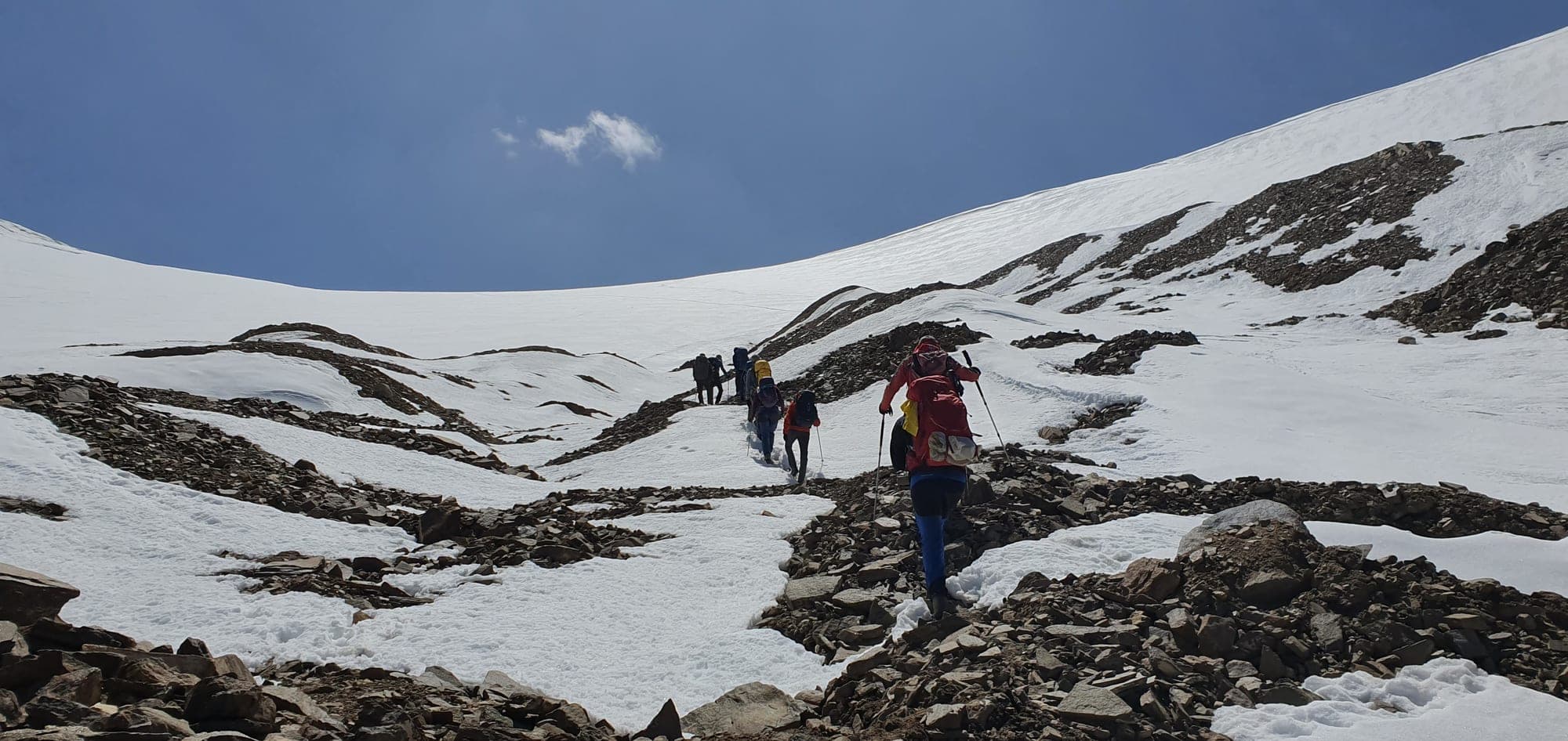 Trekking Mt. Lakes, photograph 1